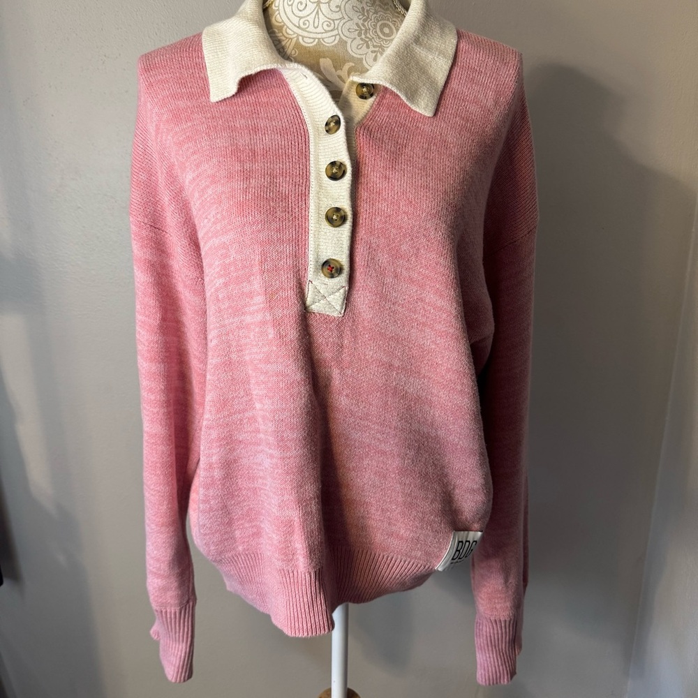 BDG Rugby Pullover Sweater